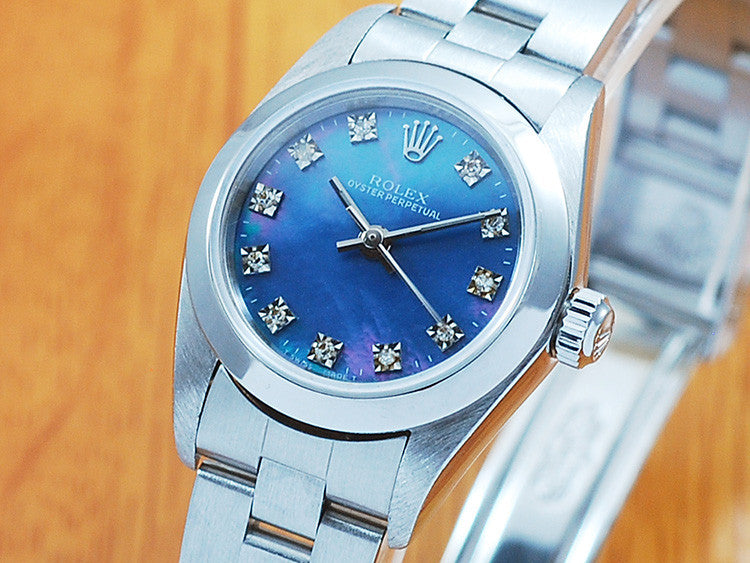 Rolex Pearl Diamonds Automatic Women's Watch! 76080