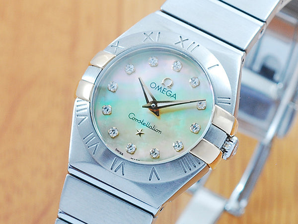 Omega Constellation Diamonds Pearl Women's Watch!