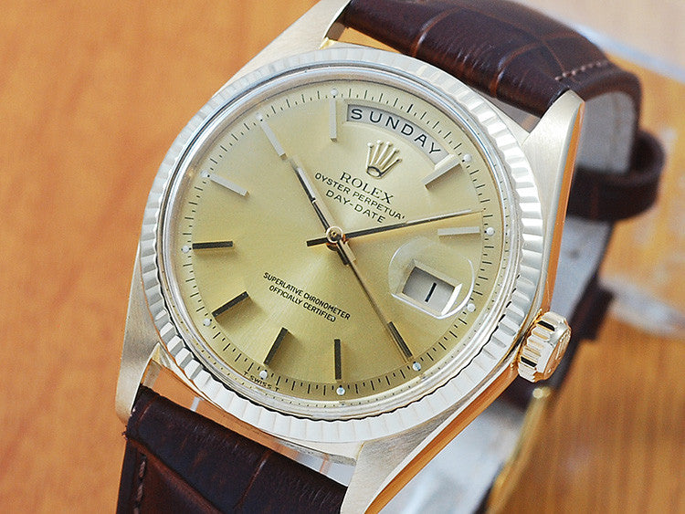 Rolex President Day-Date 18K Solid Gold Automatic Watch!