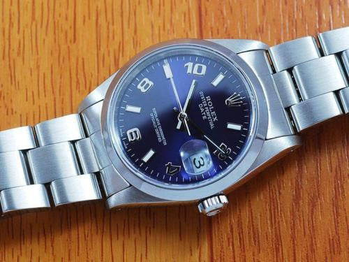 Rolex Oyster Perpetual Date Arabic Automatic Men's Watch!