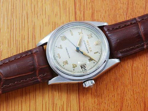 Rolex 6466 Precision Oysterdate Midsize Watch!