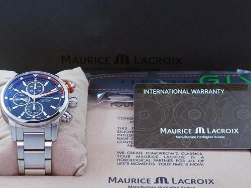 Maurice Lacroix Pontos Chronograph Automatic Watch New!