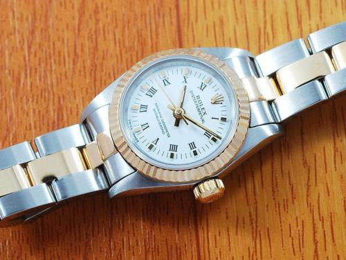Rolex 18K Gold & S/S Automatic Women's Automatic Watch! 67193
