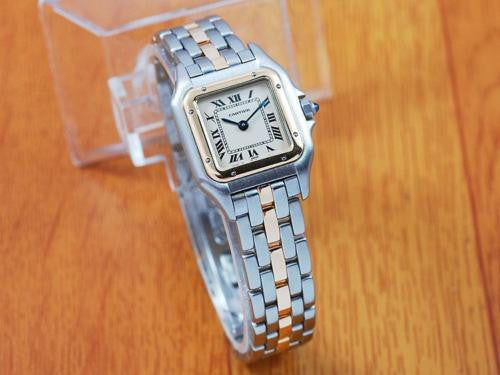 Cartier Panthere 18K Gold & Stainless Steel Women's Watch!