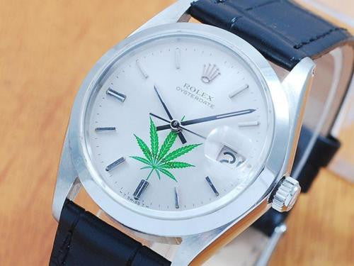 Rolex 6694 Oysterdate Precision Marijuana Men's Watch!