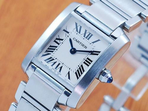 Cartier Tank Francaise Stainless Steel Women's Watch!