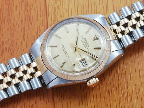 Rolex Oyster Perpetual Gold & SS DateJust Automatic Watch!