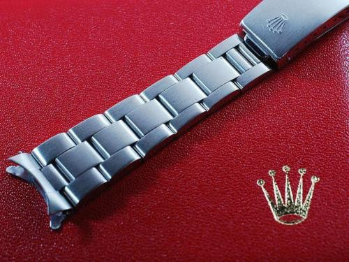 Rolex 78350 19mm Oyster Stainless Steel Bracelet.