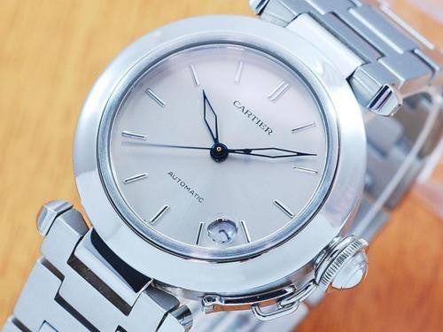 Cartier Pasha Stainless Steel Automatic Men's Watch!
