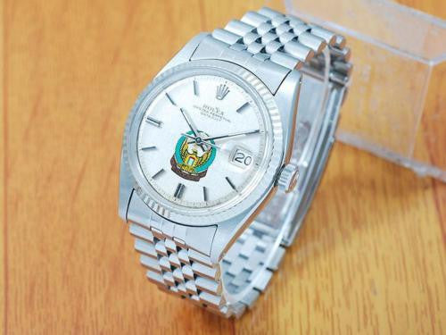 Rolex 1601 UAE Military Eagle Logo Automatic Men's Watch!