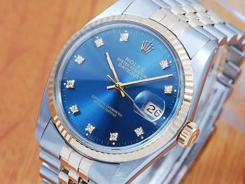 Rolex 18K Gold & S/S Diamonds Automatic Men's Watch!