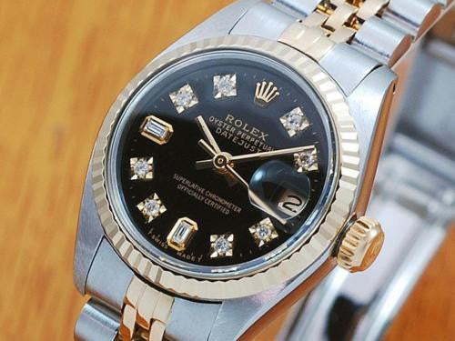 Rolex 18K Gold Diamonds DateJust Automatic Women's Watch!