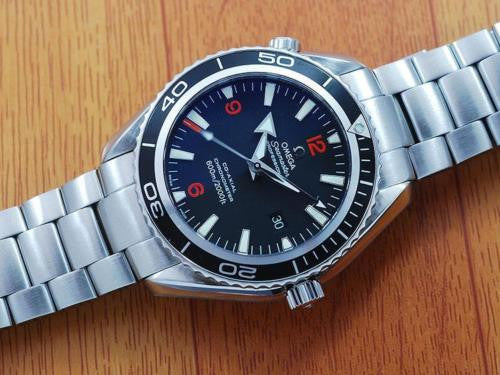 Omega Seamaster Planet Ocean Co Axial Automatic Watch!