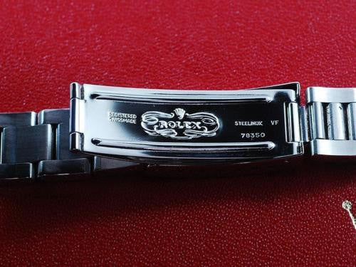 Rolex 78350 19mm Oyster Stainless Steel Bracelet.