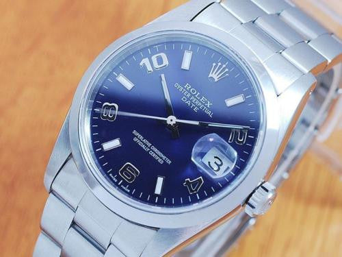 Rolex Oyster Perpetual Date Arabic Automatic Men's Watch!