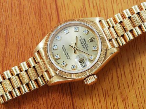 Rolex 18K Solid Gold Diamonds DateJust Women's Watch! 69278