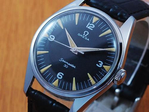 Omega Seamaster 30 Stainless Steel Vintage Watch 1958!