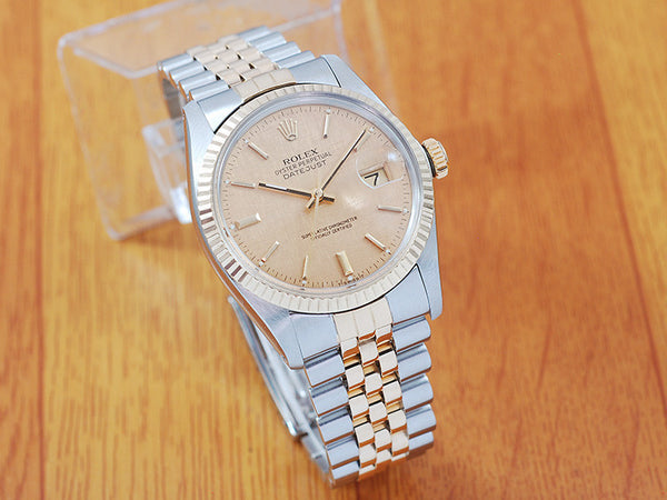 Rolex 16013 Oyster Perpetual Gold & SS DateJust Automatic Watch!