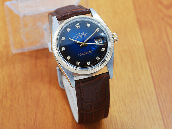 Rolex Gold & S/S Diamond DateJust Automatic Men's Watch!