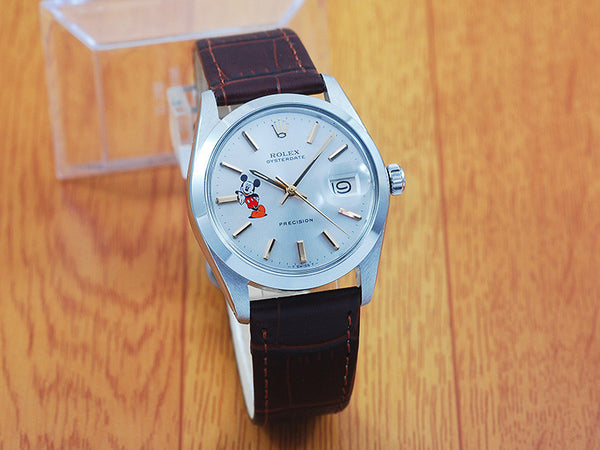Rolex Precision 6694 Mickey Mouse Vintage Men's Watch!