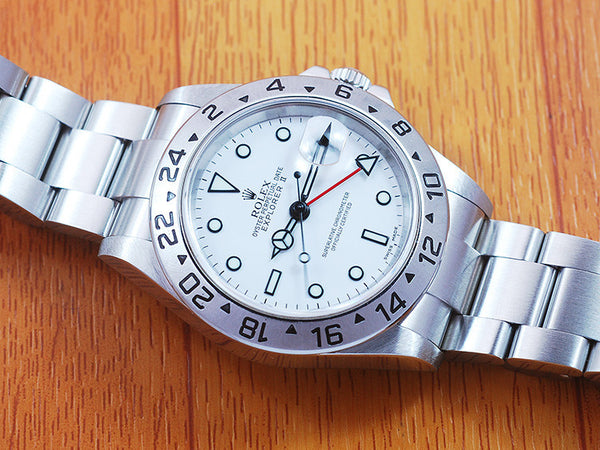Rolex Explorer II 16570 Automatic Men's Watch!