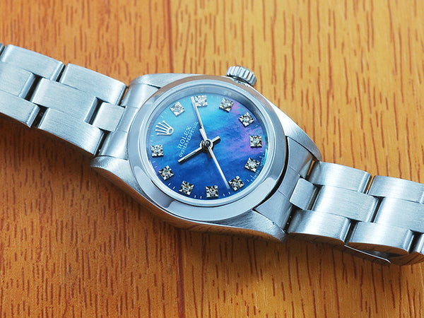 Rolex Pearl Diamonds Automatic Women's Watch! 76080