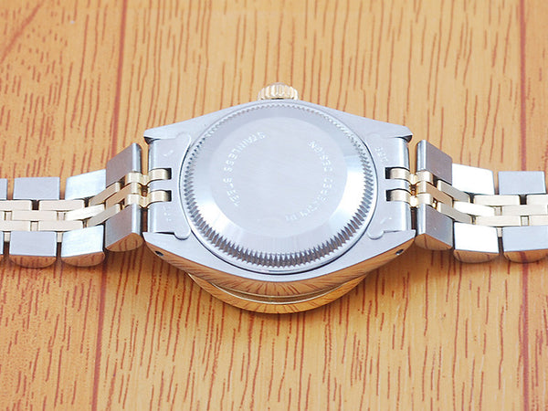 Rolex Gold Pearl Ruby Diamonds DateJust Automatic Women's Watch!