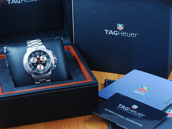 Tag Heuer Indy 500 Chronograph Stainless Steel Men's Watch!